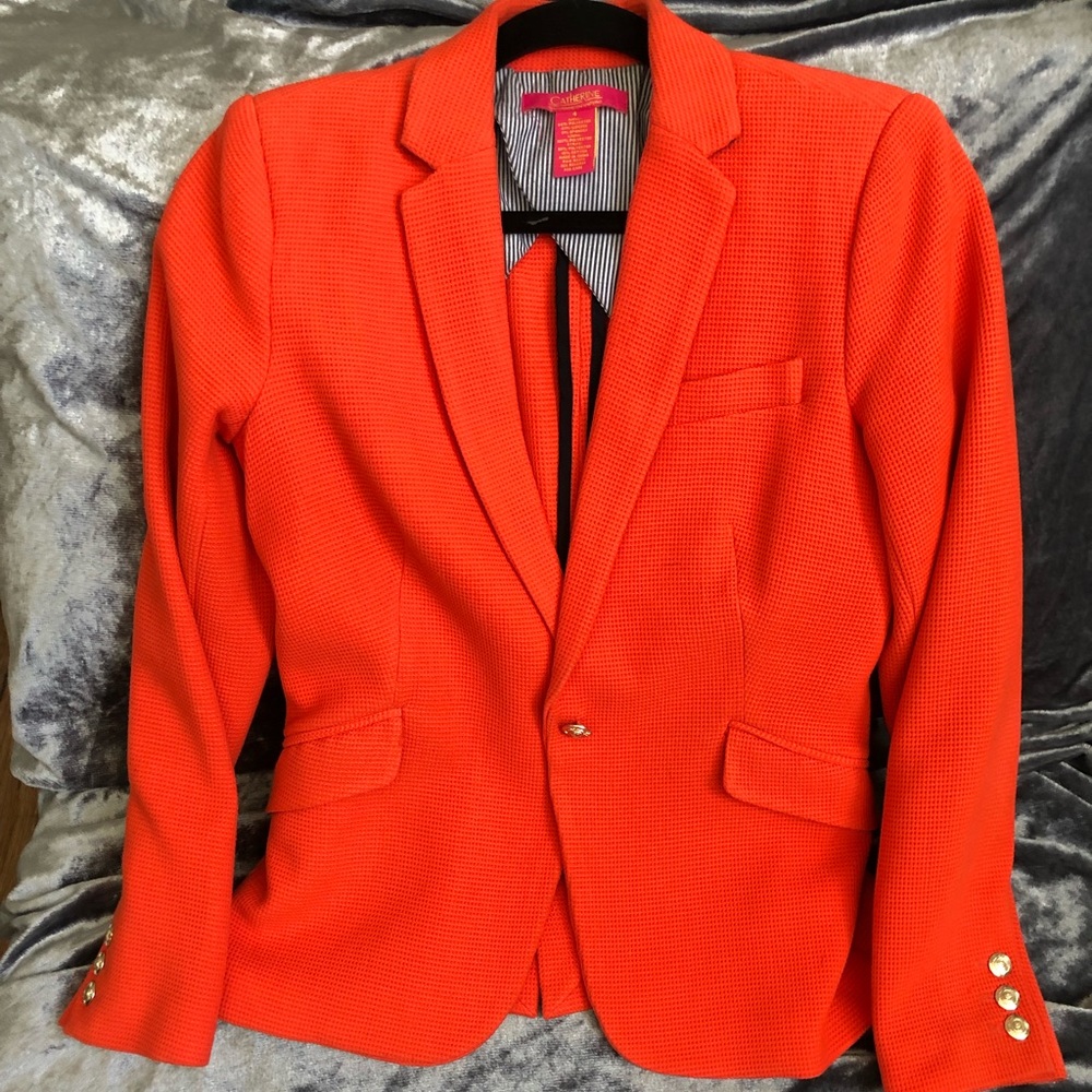 Beautiful Orange fitted blazer
